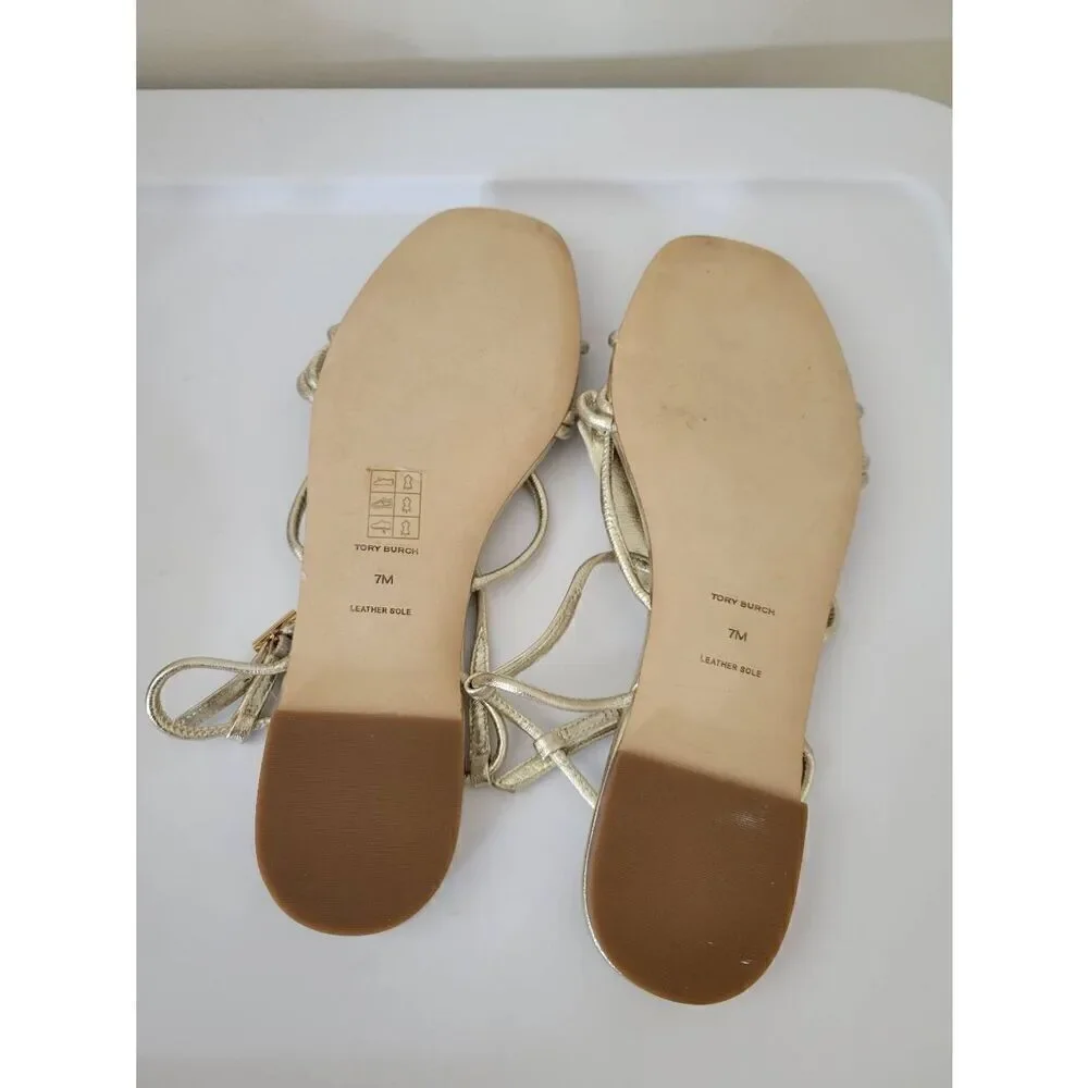 Tory Burch Diamond Patch Sandal 7 NWOB